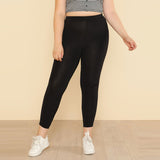 Plus Size Black Leggins