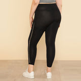 Plus Size Black Leggins