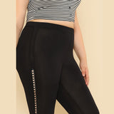 Plus Size Black Leggins